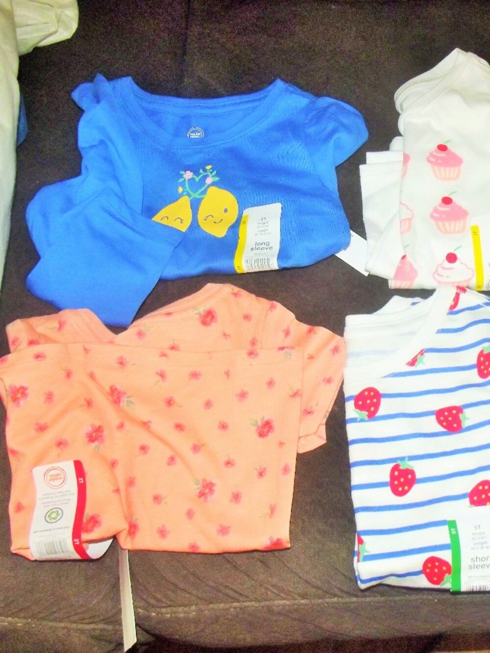 Bundle of 6 Young Girls Tops All NWTs